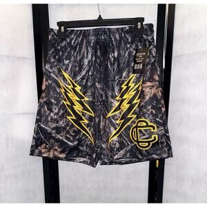 Corrupted Creative Woodland Camo Basketball Shorts - Large